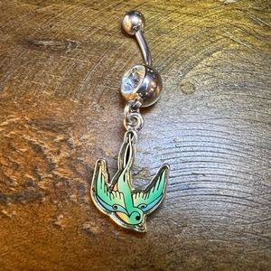 Sparrow belly ring